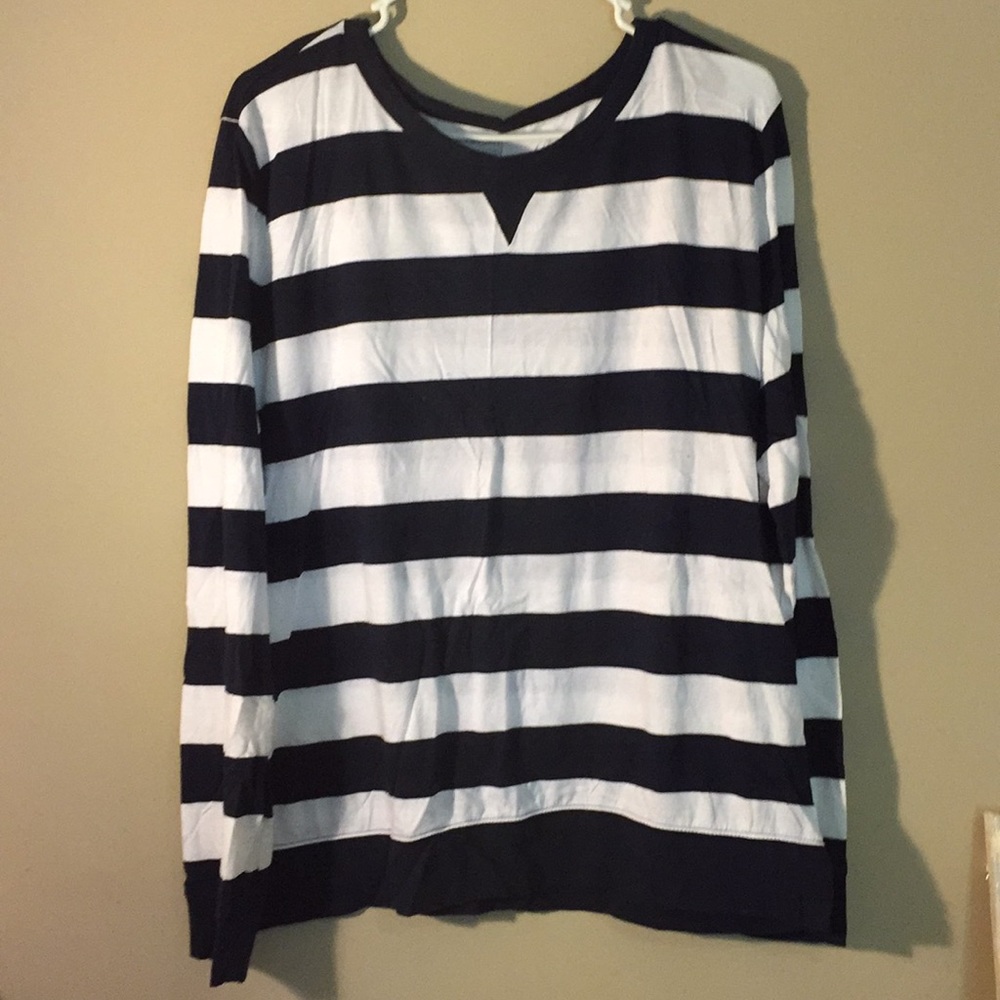 A cute long sleeve striped shirt